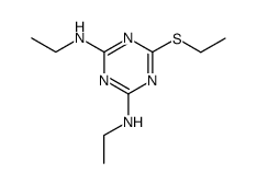 N,N'-diethyl-6-ethylsulfanyl-[1,3,5]triazine-2,4-diamine Structure