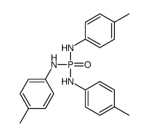 N-bis(4-methylanilino)phosphoryl-4-methylaniline结构式