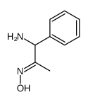 N-(1-amino-1-phenylpropan-2-ylidene)hydroxylamine Structure