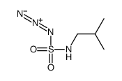 Isobutylsulfamoyl azide structure