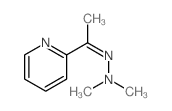 Ethanone,1-(2-pyridinyl)-, 2,2-dimethylhydrazone结构式
