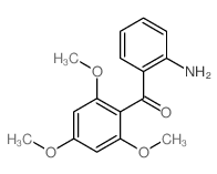 (2-aminophenyl)-(2,4,6-trimethoxyphenyl)methanone结构式