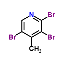 2,3,5-Tribromo-4-methylpyridine Structure
