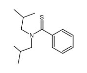 N,N-Diisobutylthiobenzamid结构式