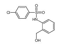 2-[(4-Chlorophenylsulphonyl)amino]benzyl alcohol Structure