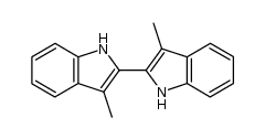 3,3'-dimethyl-1H,1'H-[2,2']biindolyl Structure
