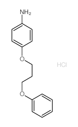 4-(3-phenoxypropoxy)aniline chloride结构式