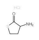 3-aminothiolan-2-one,hydrochloride结构式
