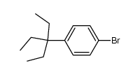 4-Brom-(1,1-diethylpropyl)benzol Structure