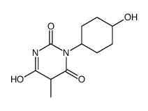 1-(4-hydroxycyclohexyl)-5-methyl-1,3-diazinane-2,4,6-trione Structure