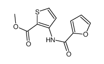 methyl 3-(furan-2-carbonylamino)thiophene-2-carboxylate Structure