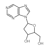 9H-Purine, 9-(2-deoxy-beta-D-erythro-pentofuranosyl)- picture