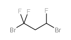 1,3-dibromo-1,1,3-trifluoropropane Structure