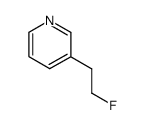 3-(2-fluoroethyl)pyridine结构式