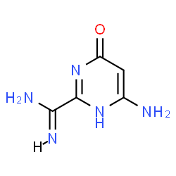 2-Pyrimidinecarboximidamide, 6-amino-1,4-dihydro-4-oxo- (9CI)结构式