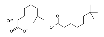 zirconium(2+) neodecanoate structure