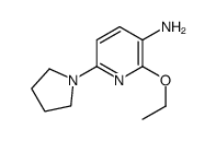3-Pyridinamine,2-ethoxy-6-(1-pyrrolidinyl)-(9CI) picture