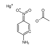 acetyloxy-(2-amino-5-nitrophenyl)mercury结构式