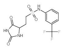 1-[(1,5-dimethyl-3-oxo-2-phenyl-pyrazol-4-yl)carbamoyl]ethyl 3-phenyl-2-(thiophene-2-carbonylamino)propanoate Structure