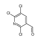 2,5,6-Trichloropyridine-3-carboxaldehyde Structure