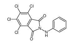 3,4,5,6-Tetrachloro-N-anilinophthalimide structure