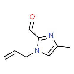 1H-Imidazole-2-carboxaldehyde, 4-methyl-1-(2-propenyl)- (9CI)结构式