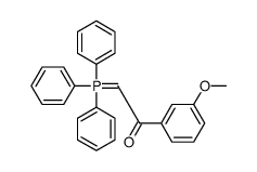 1-(3-methoxyphenyl)-2-(triphenyl-λ5-phosphanylidene)ethanone Structure