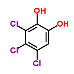 3,4,5-Trichlorocatechol structure