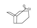 1,6-Methanonaphthalene-1(2H)-carbonyl chloride, octahydro Structure