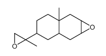 6a-methyl-4-(2-methyloxiran-2-yl)-2,2a,3,4,5,6,7,7a-octahydro-1aH-naphtho[2,3-b]oxirene Structure