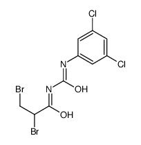 2,3-dibromo-N-[(3,5-dichlorophenyl)carbamoyl]propanamide Structure