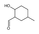 Cyclohexanecarboxaldehyde, 2-hydroxy-5-methyl- (9CI) Structure