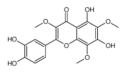 2-(3,4-Dihydroxyphenyl)-5,7-dihydroxy-3,6,8-trimethoxy-4H-1-benzopyran-4-one picture