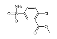 methyl 2-chloro-5-sulfamoylbenzoate Structure