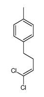 1-(4,4-dichlorobut-3-enyl)-4-methylbenzene结构式