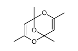 1,3,5,7-tetramethyl-2,6,9-trioxabicyclo[3.3.1]nona-3,7-diene Structure