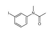 N-(3-iodophenyl)-N-methylacetamide结构式