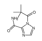 2-(2,2-dimethylpropanoyl)-1,2,4-triazole-3-carboxamide Structure