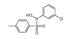 N-(3-chlorophenyl)-N-hydroxy-4-methylbenzenesulfonamide Structure