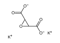 dipotassium,(2S,3R)-oxirane-2,3-dicarboxylate Structure