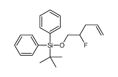 tert-butyl-(2-fluoropent-4-enoxy)-diphenylsilane结构式