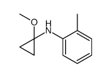 Benzenamine, N-(1-methoxycyclopropyl)-2-methyl- (9CI) picture