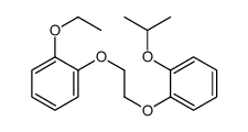 1-ethoxy-2-[2-(2-propan-2-yloxyphenoxy)ethoxy]benzene结构式