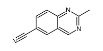 2-methylquinazoline-6-carbonitrile结构式