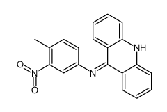 N-(4-methyl-3-nitrophenyl)acridin-9-amine Structure