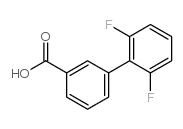 3-(2,6-Difluorophenyl)benzoic acid Structure