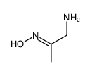 N-(1-aminopropan-2-ylidene)hydroxylamine Structure