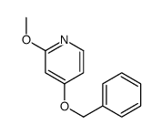 4-(BENZYLOXY)-2-METHOXYPYRIDINE Structure