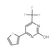 4-(2-thienyl)-6-(trifluoromethyl)pyrimidin-2-ol picture