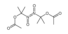 2-acetyloxypropan-2-yl-[2-acetyloxypropan-2-yl(oxido)amino]-oxoazanium结构式